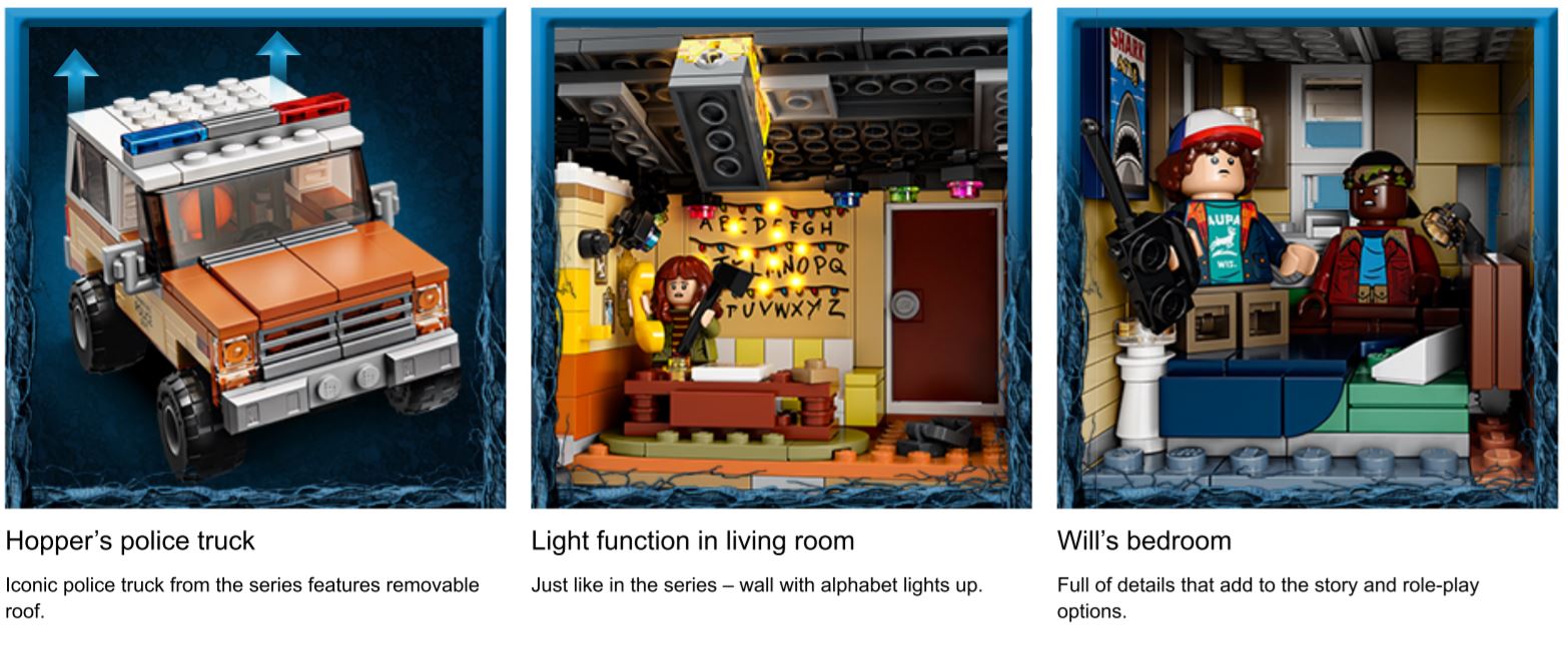 Casa lego stranger things deals